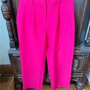 Old Navy Taylor Wide Leg Trouser Women’s Hot Pink Sz L